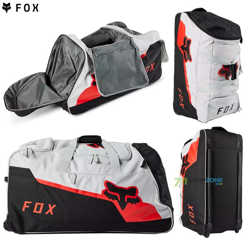 Moto oblečenie - Tašky/vaky, FOX cestovná taška Efekt Shuttle 180 Roller, neon červená